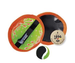 Schildkröt Neoprene Catch Ball Set, 2 Adjustable Hand Catchers, 1 Ball (Ø 6,25 cm), in a Reclosable Mesh Bag, 970222 , One size