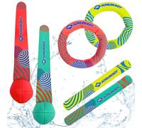 Schildkröt Neoprene Diving Set, 6 Pieces, 2 Rings, 2 Rods, 2 Balls, 970325
