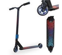 Schildkröt Stunt Scooter Kickless, toller Stuntscooter mit HIC-Compression und Alu-Felge, 100 mm PU Räder, für ambitionierte Stunts und Tricks