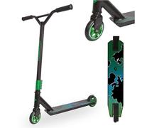 Schildkrot Unisex's Untwist Stunt Scooter, Black Blue, 82cm