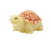 Schildkröte Harz Figur Handwerk Blumentopf Fairy Garden Decor Garten Ornament gelb stilvoll und beliebtLanglebige Verarbeitung