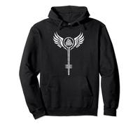 Schildmaid Walküre Lagertha Viking Vegvisir Pullover Hoodie