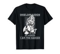 Schildmaiden I Am The Danger For Nordic Women Ladies T-Shirt