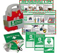 Schiller FRED PA-1 AED Bundle: Bracket, 2 x Poster, 2 x Sign