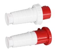 Schimer 5 Pin Industrial Aviation Plug Connector Waterproof 63A for Hostile Environments Polypropylene 380V-415V~