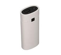 Schimer Power Bank Case for 2x DIY Battery Charger, Portable USB Charging