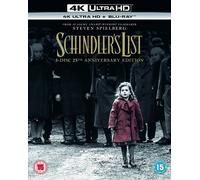Schindler's List 25th Anniversary Ed 4K UHD Ultra High Definition Movie Film UK