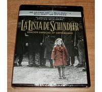 Schindler's List 4K UHD + Blu-Ray + BD Extras New A-B-C