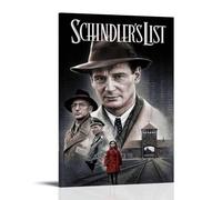 Schindler's ListPosters for Bedroom Aesthetic Poster Decorative Painting Canvas Wall Art Living Room Posters Bedroom Painting Wall Art DecorFrame-style16x24inch(40x60cm)