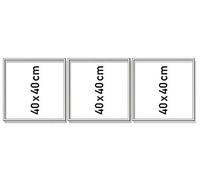 Schipper 605270766 "Aluminium Frame Triptych Painting by Numbers, 120 x 40 cm