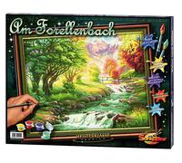 Schipper 609130412 "The Trout Brook" Paint By Numbers Board