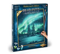 Schipper 609130813 Paint by Numbers - Polar Lights - Painting Pictures for Adults Including Brush and Acrylic Paints 40 x 50 cm