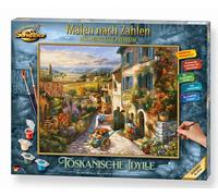 Schipper 609130879 Paint by Numbers - Tuscan Idyll - Painting Pictures for Adults, Includes Brush and Acrylic Paints, 40 x 50 cm