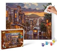 Schipper 609130896 - Paint By Numbers - Evening Mood in San Francisco - New