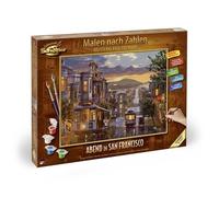 Schipper 609130896 - Paint By Numbers - Evening Mood in San Francisco - New
