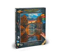 Schipper 609130898 - Paint By Numbers - Devil's Bridge at Rakotzsee - New