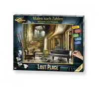 Schipper 609130908 Paint by Numbers - Lost Place - Painting Pictures for Adults, Includes Brush and Acrylic Paints, 40 x 50 cm