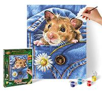 Schipper 609240436 "Kids Mucki The Blind Passenger" Paint By Numbers Board