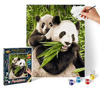 Schipper 609240712 Panda Bears Paint By Numbers Board