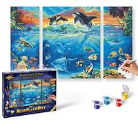 Schipper 609260531 "At The Coral Reef" Paint By Numbers Board