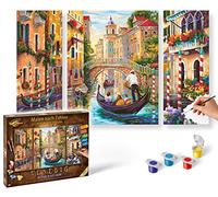 Schipper Paint by Numbers Board 609260736 – Venice City in the Lagoon Triptych