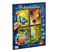Schipper 609340628 - Paint By Numbers - Butterflies (Quattro) - New