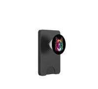 Schipperke Colorful Dog Portrait PopSockets PopWallet for MagSafe