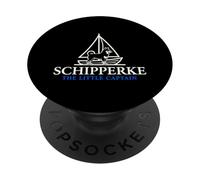 Schipperke Little Captain Belgian Shepherd Dog PopSockets Adhesive PopGrip
