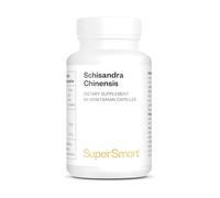 Schisandra Chinensis - Supports Liver & Respiratory Functions - Helps Strengthen the Body's Resistance - Standardized to 9% Schizandrin - Vegan - SuperSmart