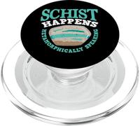 Schist Happens Metamorphically Speaking - Men Woman PopSockets PopGrip for MagSafe
