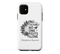 Schizophrenia Awareness month sunflower Schizophrenia Case for iPhone 11