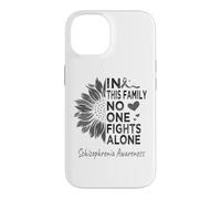 Schizophrenia Awareness month sunflower Schizophrenia Case for iPhone 14