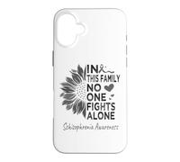 Schizophrenia Awareness month sunflower Schizophrenia Case for iPhone 16 Plus