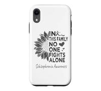 Schizophrenia Awareness month sunflower Schizophrenia Case for iPhone XR