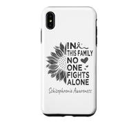 Schizophrenia Awareness month sunflower Schizophrenia Case for iPhone XS Max