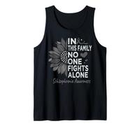 Schizophrenia Awareness Month Sunflower Schizophrenia Tank Top