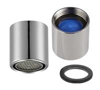 Schläfer 10002516 | 2 Pcs - Female Aerator M16 Universal, Aerator Tap Mixer Tap Bathroom and Kitchen, Anti-Limescale Filter, Internal Thread M16X1, Compatible with NEOPERL HONEYCOMP PCA Chrome.