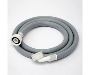Schläfer 2538 Inlet Hose for Washing Machines 4.0 m, Universal, High Pressure Cold Water Inlet, Standard FF Thread 3/4 Inch Hose Length 400 cm with 90° Bending Screw Connection
