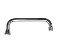Schläfer 400114 | Universal Replacement Kitchen Faucet U-Shaped Swivel, for Wall Mounted Sink Group cm 30 x 3/4 Ring Nut Compatible with NEOPERL Anti-limescale Aerator, Water Saving M22. (Included)