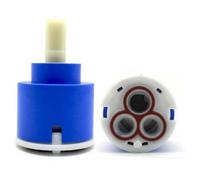 Schläfer 480037 | 35mm Mixer Faucet Cartridge with 1 Ceramic Replacement Foot for Kerox 35mm Low Single Lever Mixer, Shower Mixer, Kitchen, Bathroom, Bidet