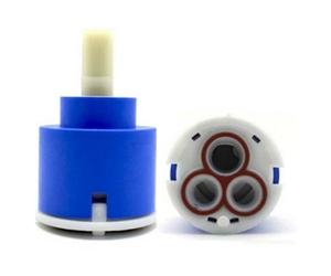 Schläfer 480037 | 35mm Mixer Faucet Cartridge with 1 Ceramic Replacement Foot for Kerox 35mm Low Single Lever Mixer, Shower Mixer, Kitchen, Bathroom, Bidet