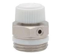 Schläfer 704111 | Manual Bleed and Air Vent Safety Valve with Swivel Drain for Radiator, Heating Radiator, 3/8" Safety Valve for Radiators and Radiators. 1PCS