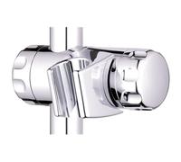 Schläfer 8126024 | ABS Sliding Shower Rod Support Universal Adjustable Hand Shower Bracket 360° Rotatable Central Sliding Support for Shower Hose Diameter 22 mm