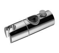 Schläfer 8126025 | Shower Support Bracket 25mm, Sliding Shower Rail Up and Down in Abs Universal Adjustable Hand Shower Bracket Rotatable 360° Central Sliding Support for Shower Hose diam25 mm