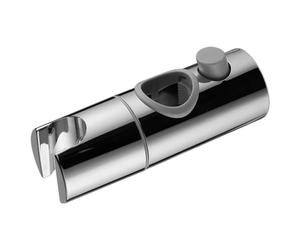 Schläfer 8126025 | Shower Support Bracket 25mm, Sliding Shower Rail Up and Down in Abs Universal Adjustable Hand Shower Bracket Rotatable 360° Central Sliding Support for Shower Hose diam25 mm