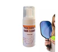 Schlägerreinigungsspray | Tragbare -Reinigungslösung | 100 ML Schaumreinigungsspray für Golf-, Tischtennis- und Squashausrüstung | Tiefenreinigungspflegemittel zur Entfernung Von Fett- und Schwei