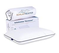 Schlafmeister Dormouse Children's Pillow - Made in Europe - Children's Pillow Visco Foam Thermo-Regulating (45 x 30 x 8 cm) Children's Pillow