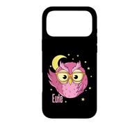 Schlaftype Owl Glasses Nighttime Active Owl Morning Grouch Case for iPhone 17 Pro Max