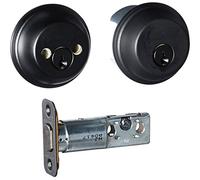Schlage B62 Double Cylinder Grade 1 Deadbolt from The B-Series, Matte Black