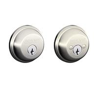 Schlage B62N 618 Double Cylinder Deadbolt, Polished Nickel by Schlage Lock Company